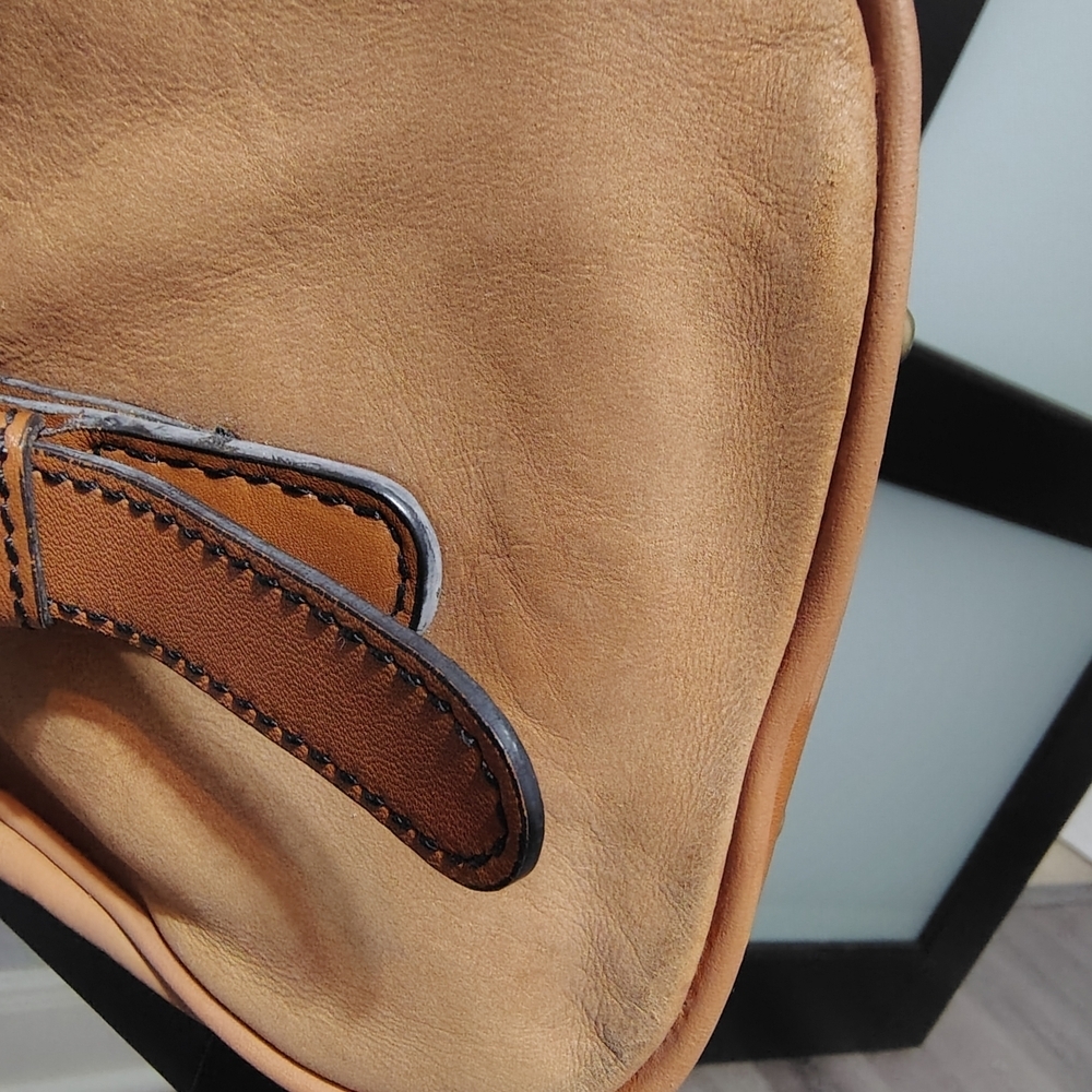 Tan Leather Women's Bag - Picture 15 of 16